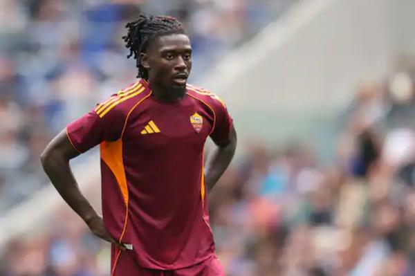 Gelandang AS Roma, Manu Kone. (Foto: One Football)