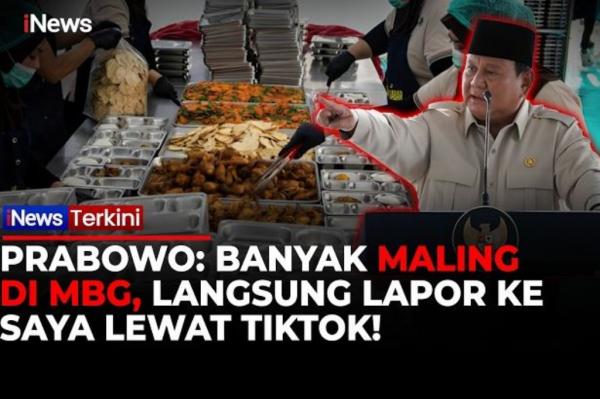Prabowo Ungkap Ada Penyusup di Program MBG, Kepala Daerah Diminta Turun Tangan