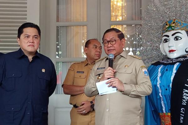 Pramono Pamer Komitmen Pembinaan Pemuda di Jakarta ke Erick Thohir: Ada KJP hingga LPDP
