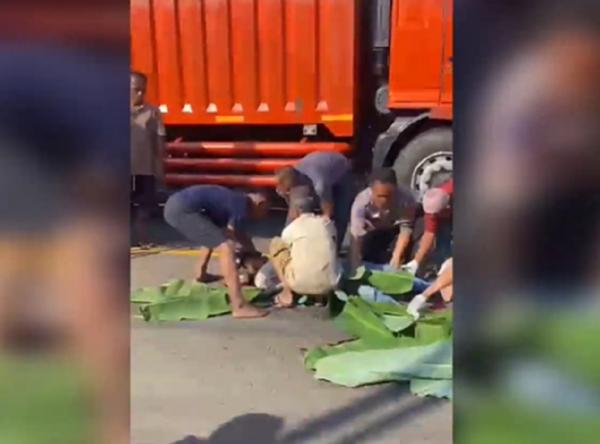 Kecelakaan Maut di Lampung Timur, 2 Pemotor Tewas Terlindas Truk