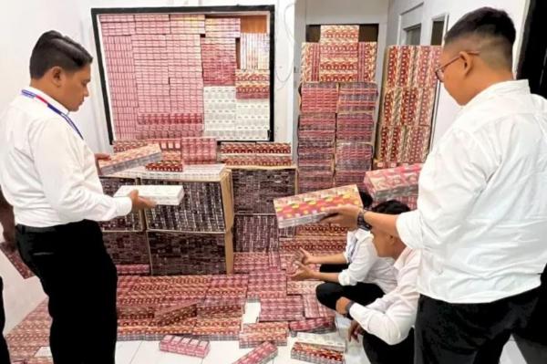 Polisi Ungkap 185.420 Batang Rokok Diduga Ilegal Beredar di 4 Kabupaten NTT