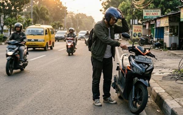 Motor Mati Mendadak di Jalan, Jangan Panik Begini Cara Mengatasinya