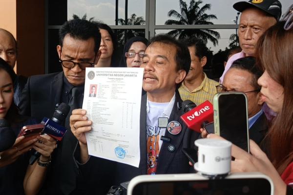 Roy Suryo Respons Laporan Ketum Gibranisti terkait Ijazah UNJ, Pamer IPK 3,86