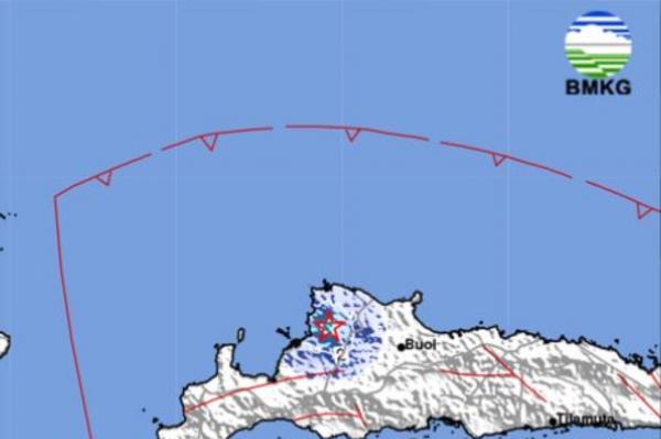 Gempa Hari Ini Magnitudo 3,8 Guncang Toli-Toli Sulteng, Dirasakan Cukup Kuat