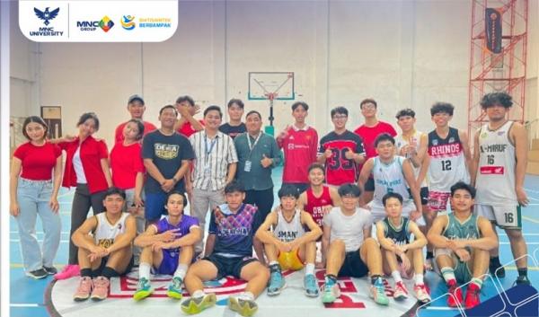 MNC University Gelar Seleksi Beasiswa Jalur Prestasi Basket