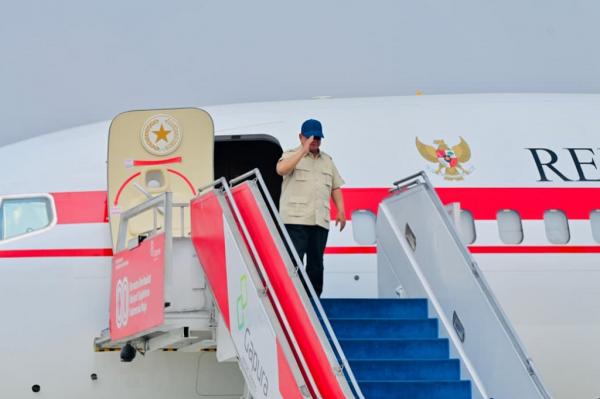 Prabowo Bertolak ke Malang, Pimpin Panen Raya Serentak di 43 Titik Seluruh Indonesia