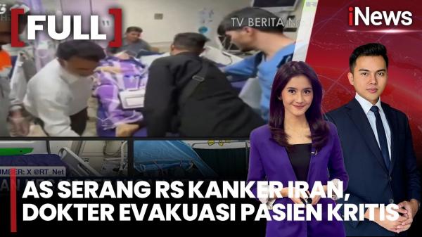 Rudal AS Hantam Area Dekat RS Kanker di Iran, Teheran Kecam Serangan sebagai Kejahatan Perang