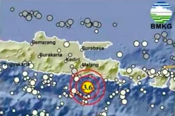Gempa Magnitudo 3,6 Guncang Lumajang Jatim, BMKG: Berpusat di Laut