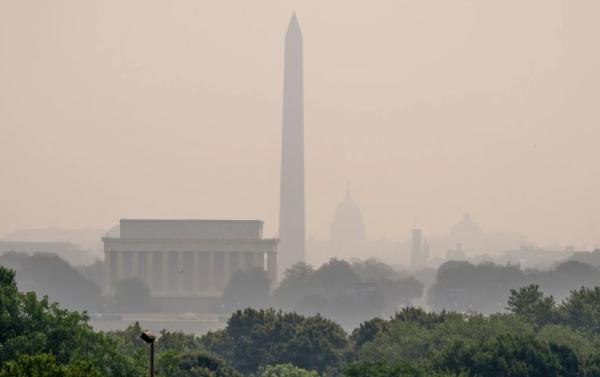 Trump Murka Asap Kebakaran Hutan Kanada Selimuti Sebagian Besar AS: Tak Bisa Diterima!