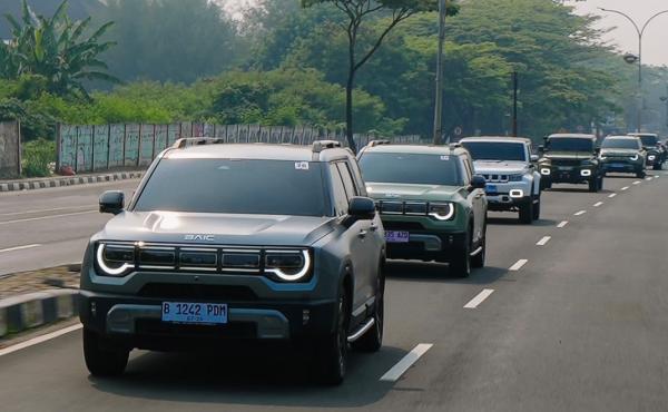 Gelar Konvoi, Komunitas Mobil Off Road BAIC ORV Chapter JHL Auto Terbentuk