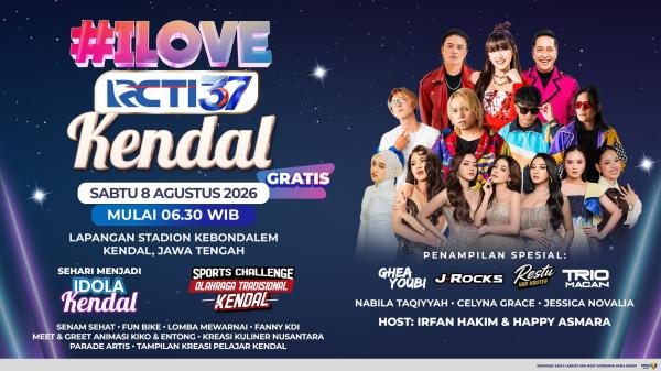 Rayakan Hari Jadi Kendal Bersama RCTI, Hadirkan Deretan Artis dan Beragam Aktivitas Seru
