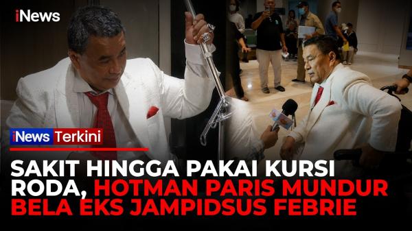 Alasan Kesehatan: Hotman Paris Lepas Status Pengacara Eks Jampidsus Febrie, Sekarang Pakai Kursi Roda
