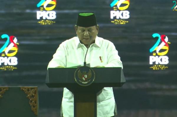 Kelakar Prabowo di Harlah PKB: Katanya MBG Singkatan Mas Bahlil Ganteng, Bisa Aja Lo