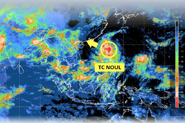 Siklon Tropis Noul Terdeteksi, Waspada Hujan Lebat dan Gelombang Tinggi di Sejumlah Wilayah