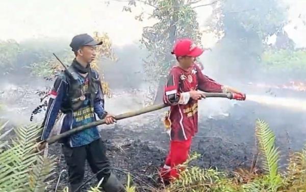 Kebakaran Lahan di Pulang Pisau Kembali Meluas, Pemadaman Terkendala Air