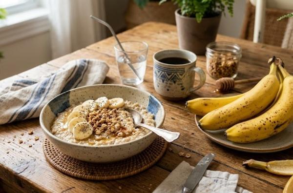 Pisang atau Oatmeal? Ini Makanan Terbaik Sebelum Olahraga