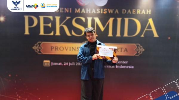 Mahasiswa Komunikasi MNC University Raih Juara Harapan 2 Peksimida DKI Jakarta 2026