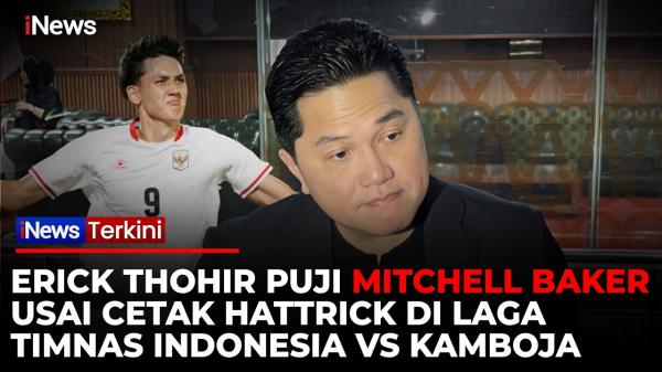Hattrick ke Gawang Kamboja, Mitchell Baker Jadi Harapan Baru Lini Depan Timnas Indonesia