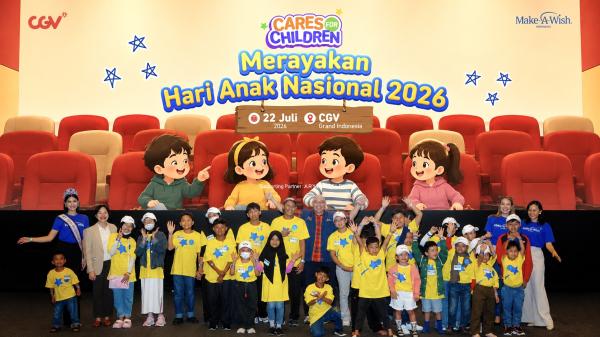 Rayakan Hari Anak Nasional, CGV Cinemas Indonesia dan Make-A-Wish Indonesia Hadirkan Keceriaan