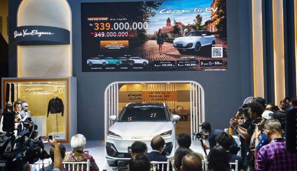 Lepas E4 EV Meluncur di GIIAS 2026, Jarak Tempuh Tembus 600 Km Dibanderol Rp339 Juta