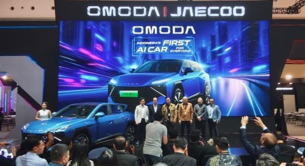 Bawa Identitas Baru, Omoda O4 EV Debut Global di GIIAS 2026