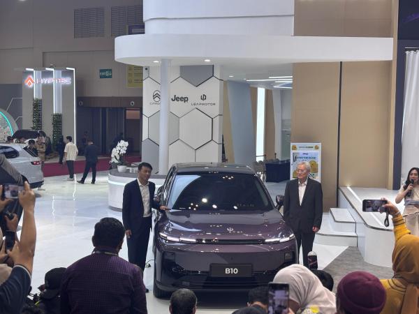 Leapmotor B10 Leapmotor B10 diperkenalkan di GIIAS 2026. (Foto: Muhammad Sukardi)