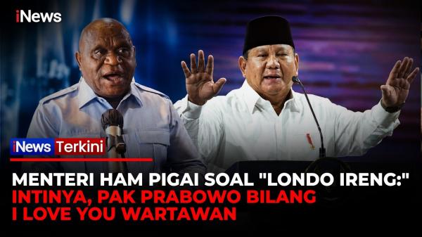 Ramai Istilah Londo Ireng, Pigai Buka-Bukaan: Pak Prabowo Bilang I Love You Wartawan