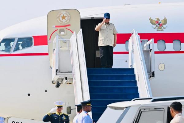 Prabowo Terbang ke Jateng, Resmikan Renovasi Stasiun Tawang-Akad Massal KPR Subsidi