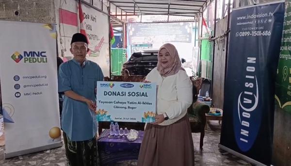 MNC Sky Vision dan MNC Peduli Salurkan Bantuan Tempat Tidur untuk Panti Asuhan di Bogor