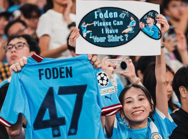 Man City Bikin Hong Kong Berguncang, 20.000 Fans Saksikan Latihan Jelang Lawan Inter Milan