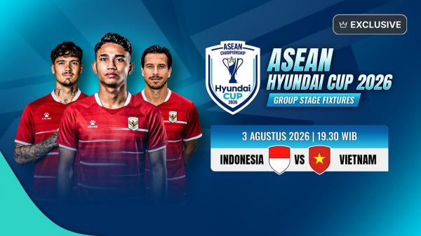 Cara Nonton Link Live Streaming Timnas Indonesia Vs Vietnam Piala AFF 2026 di Vision+