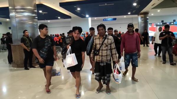 Update Korban Kebakaran KM Mutiara Sentosa, 13 Penumpang Selamat Tiba di Surabaya