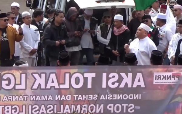 Santri dan Ulama Demo di DPRD Cianjur, Desak Buat Perda Larangan LGBT
