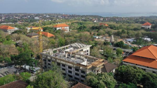 WSBP Garap Pembangunan Gedung L-SSIT Universitas Udayana, Progres Capai 47,11 persen