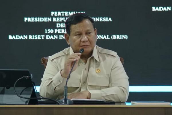 Prabowo: Bangsa Maju Harus Dibangun dengan Fakta, Sains dan Realitas