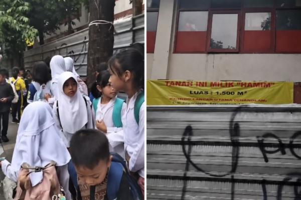 Viral SDN 026 Bojongloa Bandung Digembok Ahli Waris, 945 Siswa Telantar di Trotoar
