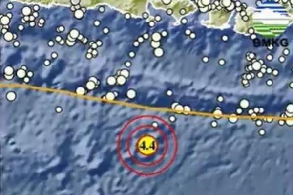 Gempa Hari Ini Magnitudo 4,4 Guncang Kuta Selatan Bali