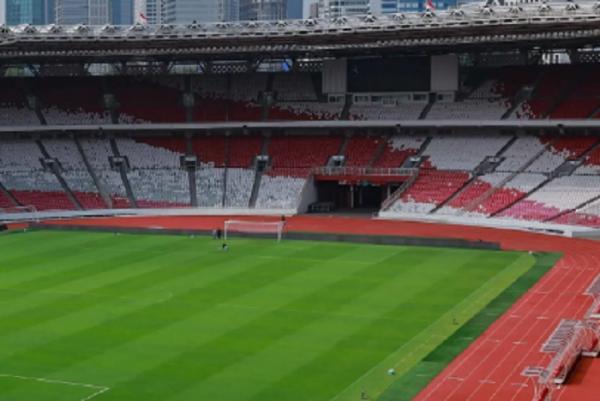 Penampakan Rumput SUGBK jelang Duel AC Milan Vs Chelsea
