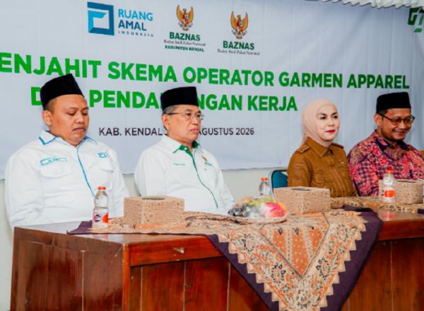 Gandeng Industri Garmen, Baznas Targetkan 50 Mustahik Kendal Tembus Pasar Kerja