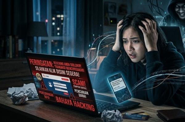 Waspada! Ini 4 Cara Sering Digunakan Pelaku Kejahatan Digital untuk Menipu Korban