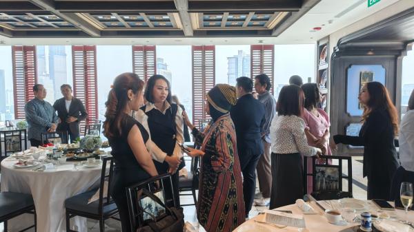 Keseruan acara Hyatt Fair Indonesia 2026 Keseruan acara Hyatt Fair Indonesia 2026 di Li Lian Park Lounge, Park Hyatt Jakarta, Selasa (11/8/2026). (Foto: Mei Sada Sirait)
