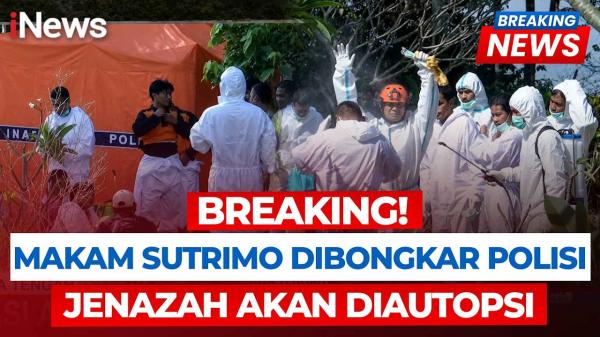 Usut Kematian Sutrimo Orang Dekat Febrie, Tim Gabungan Ekshumasi Makam dan Lakukan Autopsi Ulang