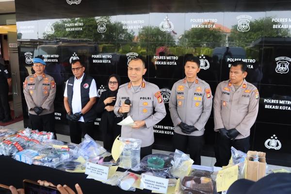 Polisi Bongkar 99 Kasus Narkoba di Bekasi, Tangkap Puluhan Tersangka