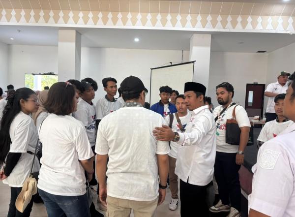 Bimtek Partai Perindo 2 Bimbingan Teknis (Bimtek) Partai Perindo bagi kader muda dan saksi DPW se-Jakarta di GOR Cengkareng, Jakarta Barat, Kamis (13/8/2026). (Foto: Jonathan Simanjuntak)