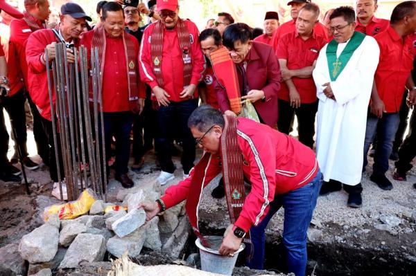 PDIP Bangun Kantor di Samosir, Pesan Megawati: Jangan Sampai Megah tapi Berjarak dengan Rakyat