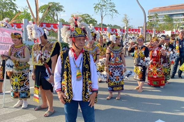Karnaval HUT ke-81 RI di IKN, 1.215 Peserta Tampilkan Ragam Budaya Nusantara