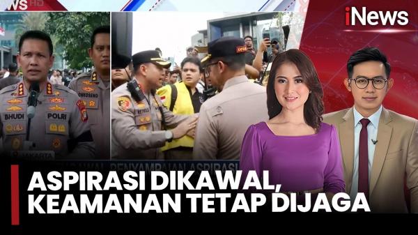 Ribuan Personel Gabungan Kawal Demo Mahasiswa di Jakarta, Polisi Amankan 21 Orang Diduga Perusuh