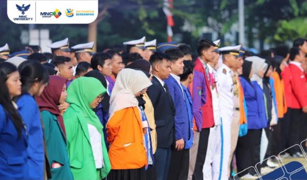 LLDikti III Bersama MNC University dan 9 Kampus Lain Gelar Upacara HUT ke-81 RI di Itaru