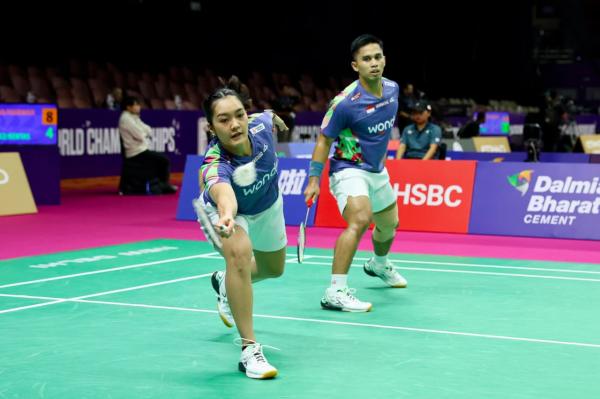 Tembus 16 Besar, Amri/Nita Langsung Bidik Juara Kejuaraan Dunia di Musim Debut