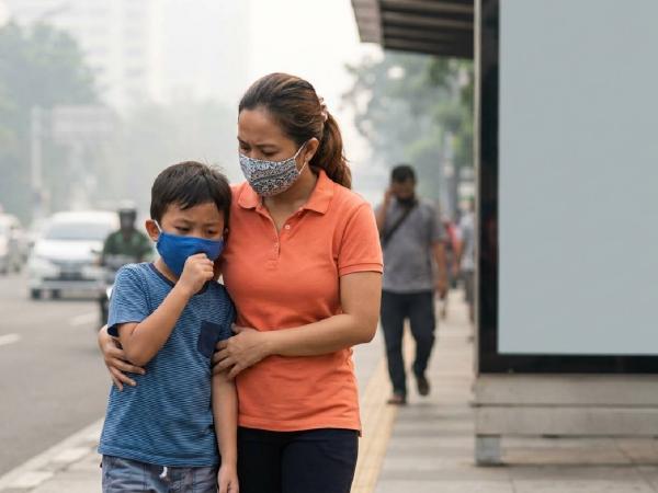 Warning! Polusi Udara Terbukti Sebabkan ISPA hingga Ganggu Paru-Paru Anak